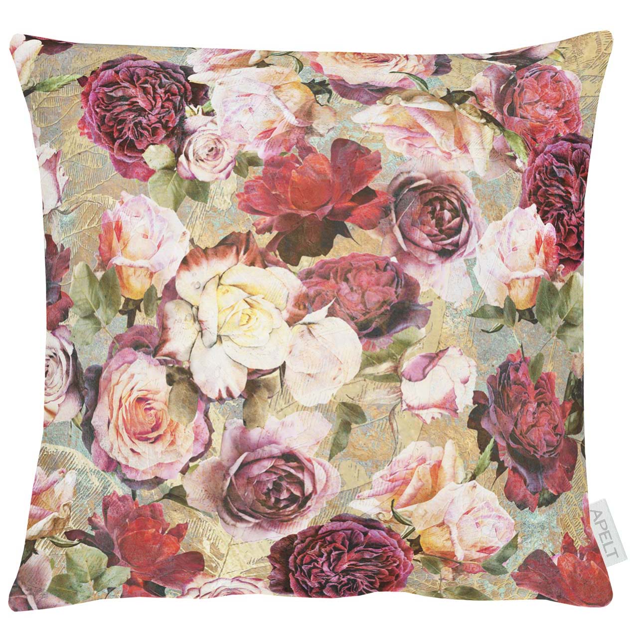 apelt-1605-kissen-rosen-bl-tenmotiv-quadratisch image 2
