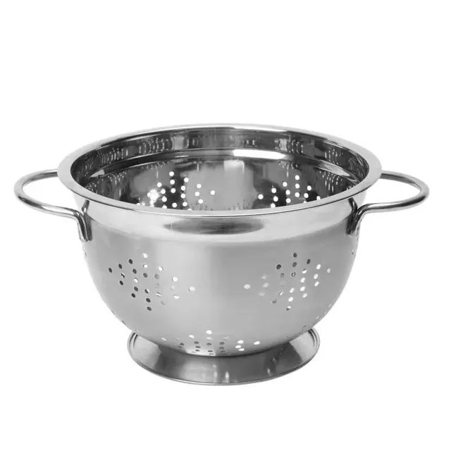 dexam-seiher-mit-fu-22-cm-edelstahl-nudelsieb-mit-griffen image 1