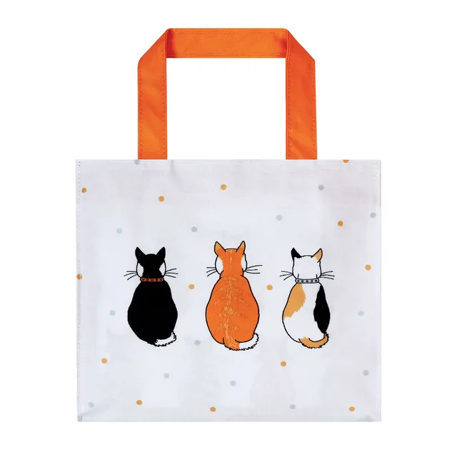 ulster-weavers-cats-in-waiting-2026-pvc-tasche-klein-orange image 1