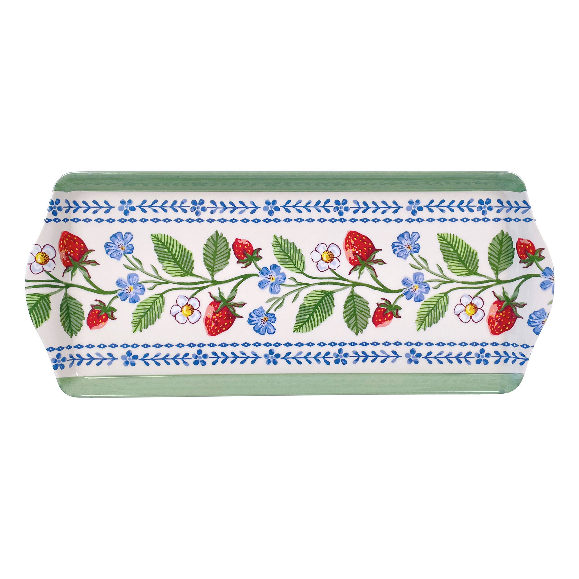 ulster-weavers-strawberry-patch-kleines-serviertablett-in-gr-n image 1