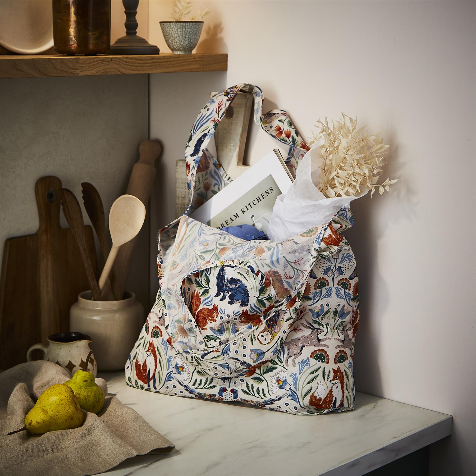 ulster-weavers-blackthorn-faltbare-tragetasche-medium-in-beige image 2