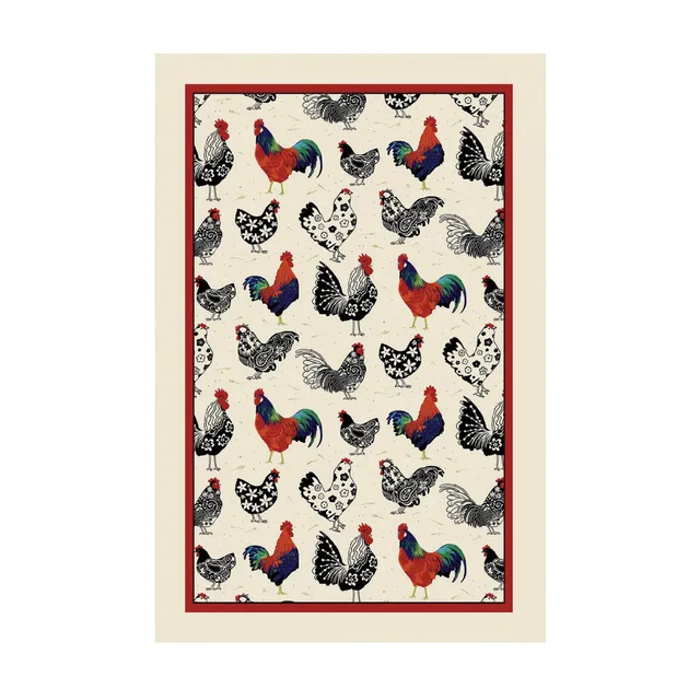 ulster-weavers-rooster-geschirrtuch-baumwolle-creme image 1