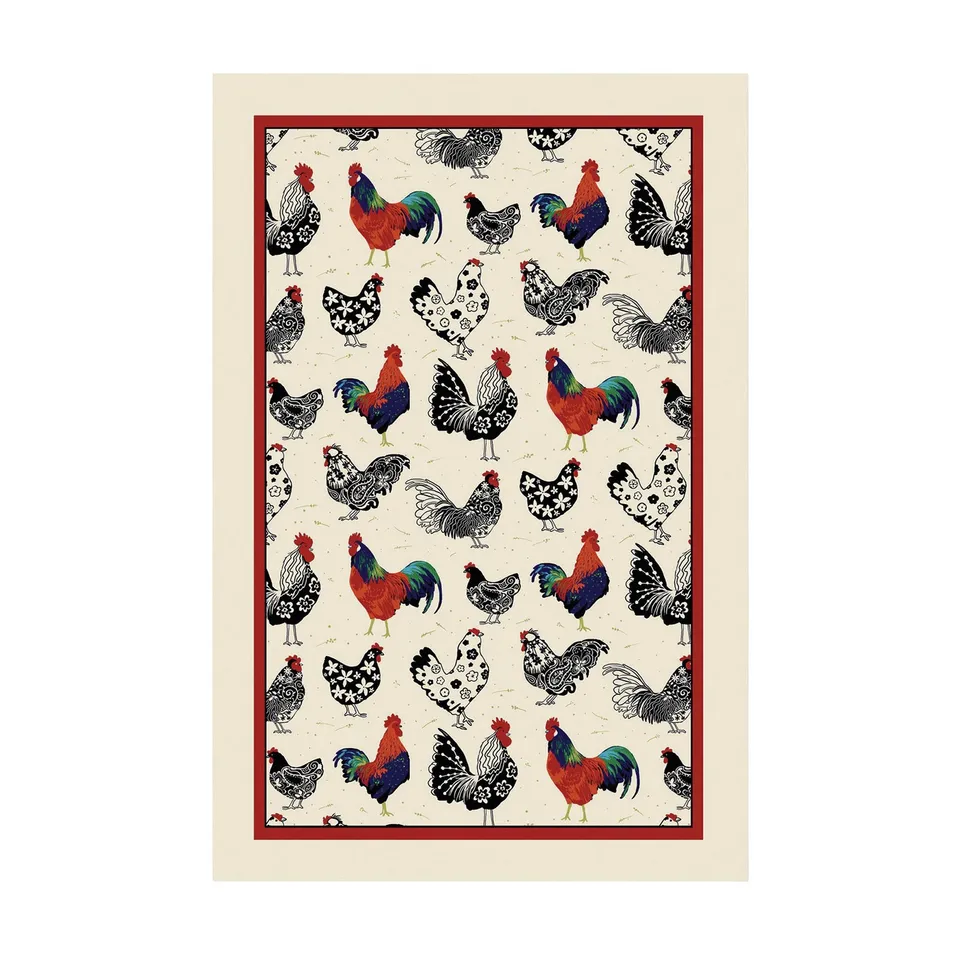 ulster-weavers-rooster-geschirrtuch-baumwolle-creme image 1