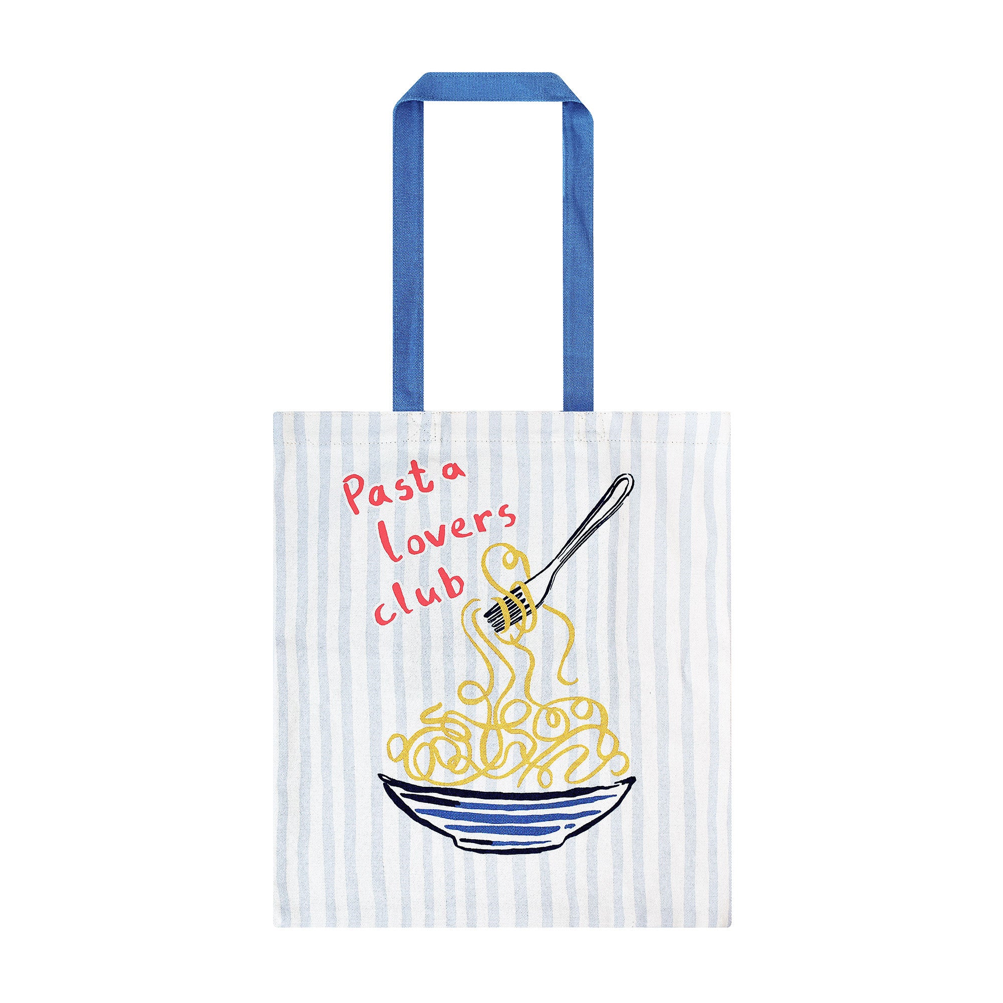 ulster-weavers-pasta-lovers-club-einkaufstasche-gelb-baumwolle image 1