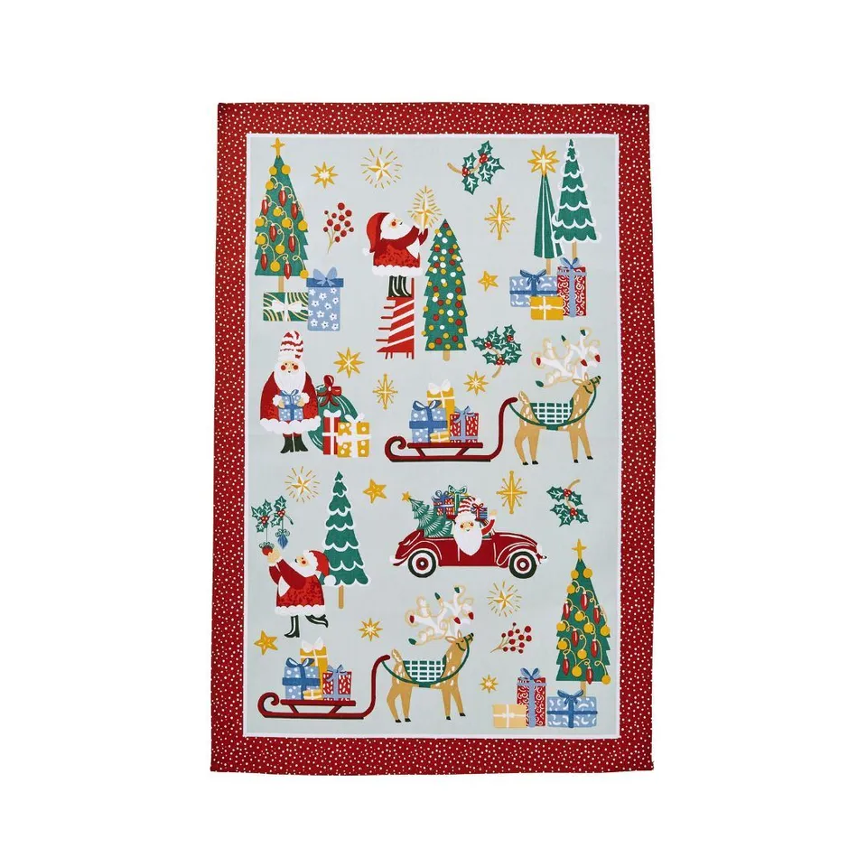 ulster-weavers-tis-the-season-geschirrtuch-gr-n-recycled-cotton image 1