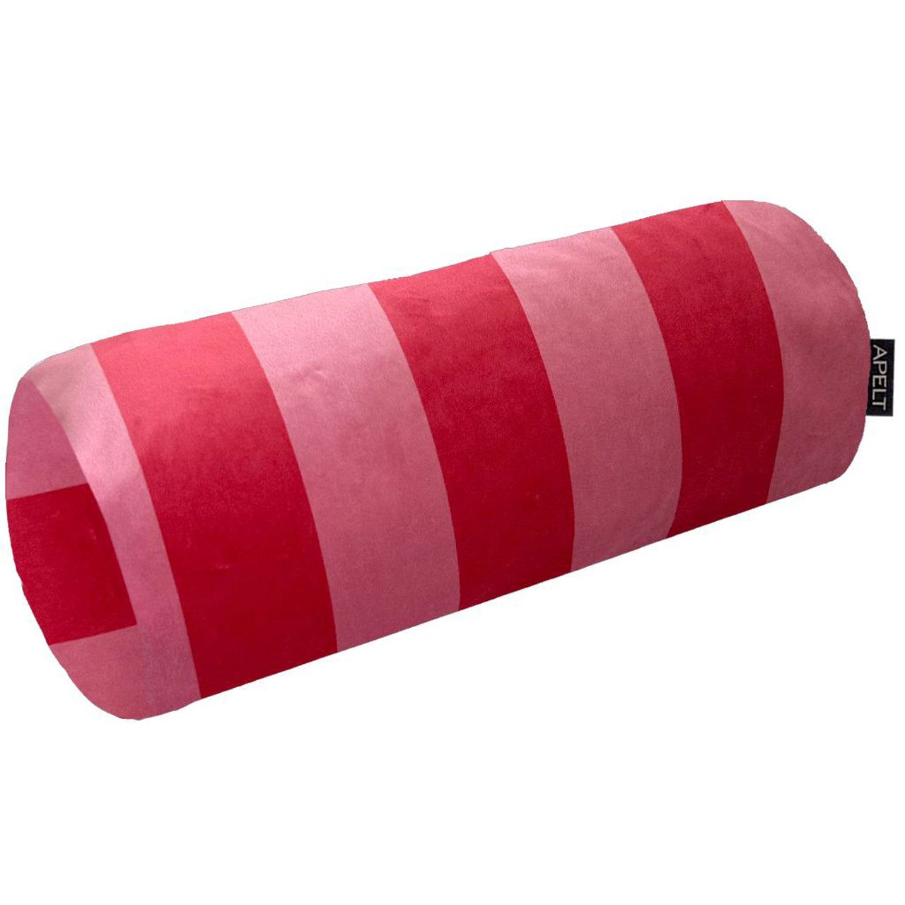 apelt-stripe-nackenrolle-blockstreifen-auf-samt-kissen-mit-f-llung image 4