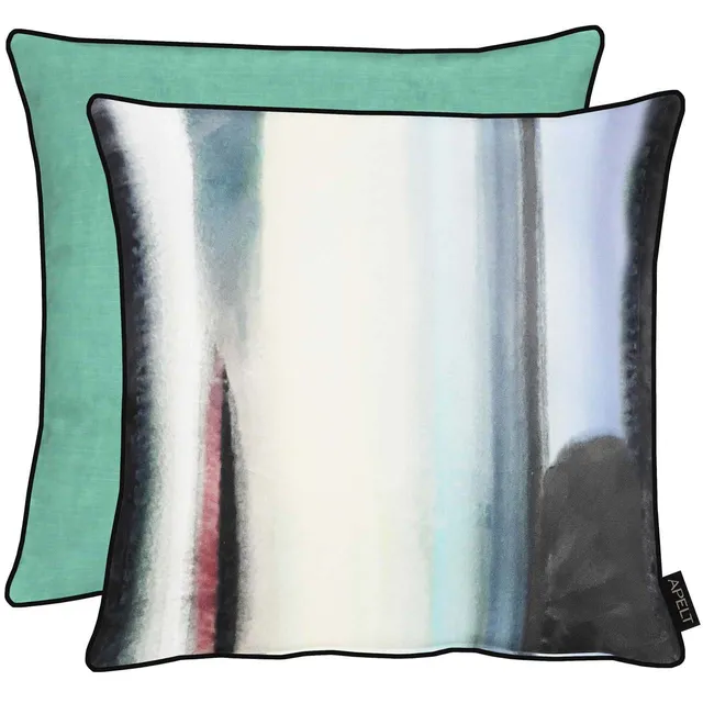 apelt-flynn-kissenbezug-aquarell-farbfl-chen-auf-samt-mit-biese image 1