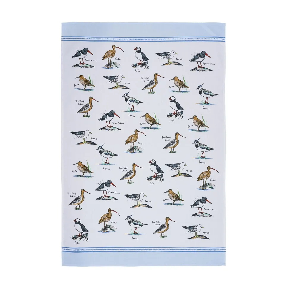 ulster-weavers-coastal-birds-baumwoll-geschirrtuch-blau image 1