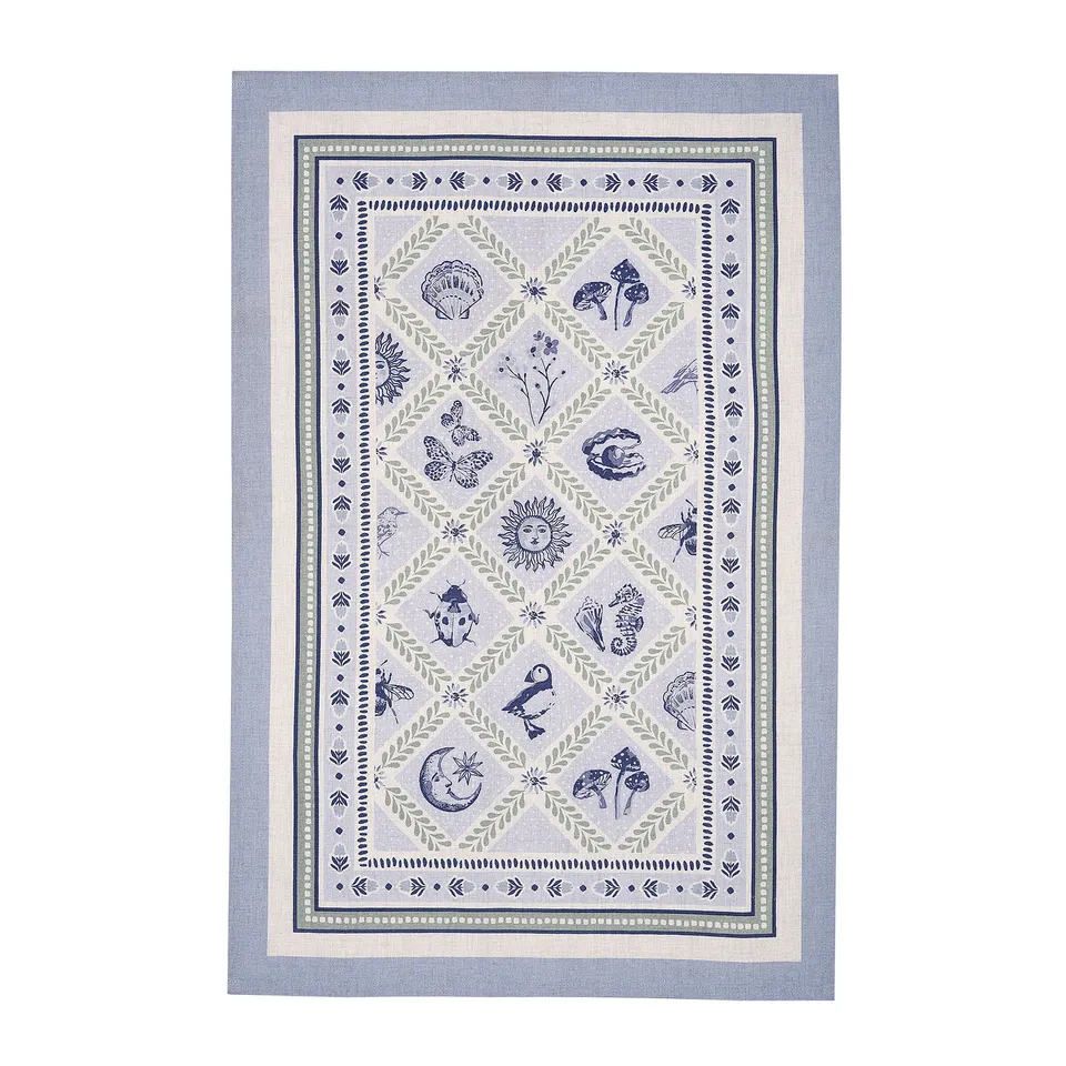 ulster-weavers-coastal-treasures-baumwoll-geschirrtuch-in-blau image 1