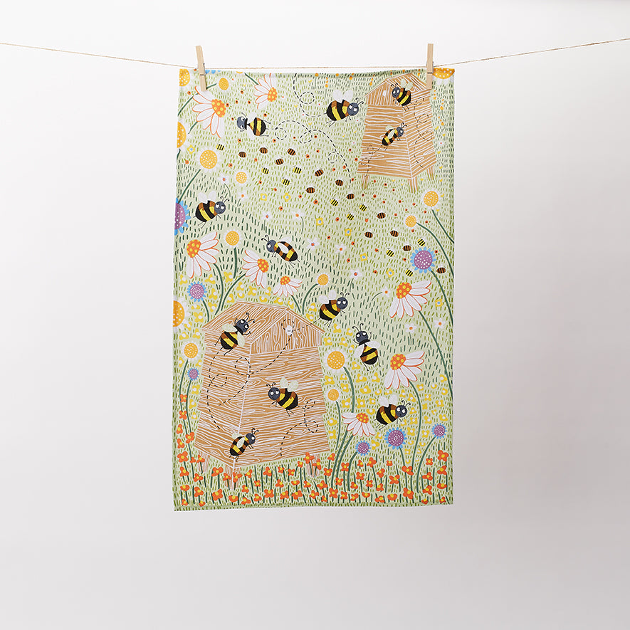 ulster-weavers-bees-baumwoll-geschirrtuch-multicolour image 3