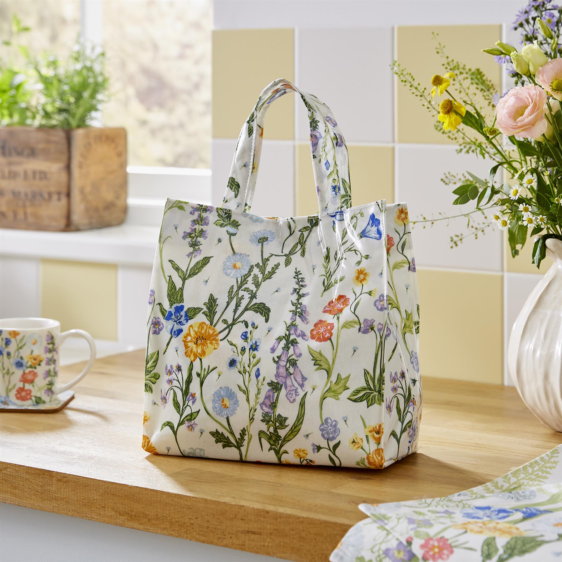 ulster-weavers-cottage-garden-pvc-tasche-small-mehrfarbig image 2