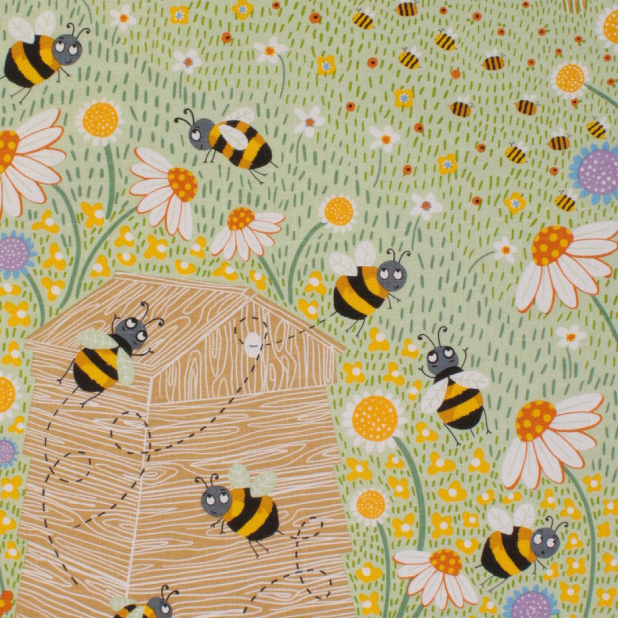 ulster-weavers-bees-baumwoll-geschirrtuch-multicolour image 2