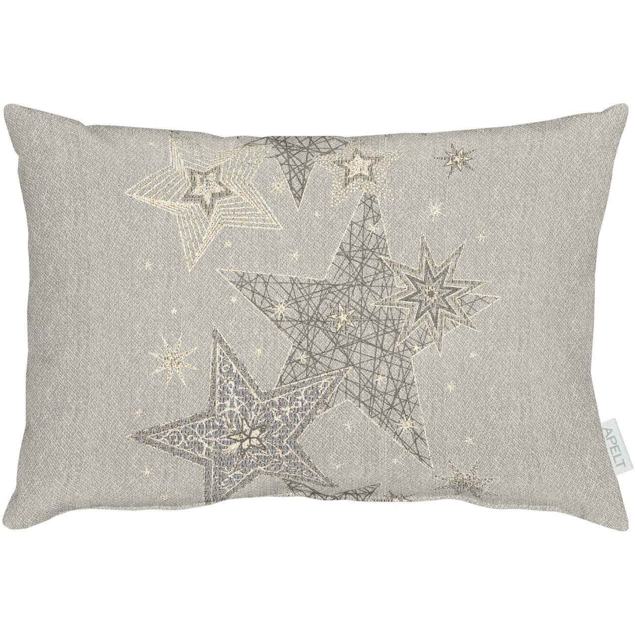 apelt-6303-kissen-sternendesign-lurex-jacquard-inkl-f-llung image 6