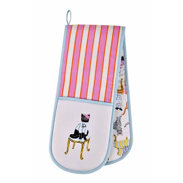 ulster-weavers-cool-cats-doppel-ofenhandschuh-in-multicolour image 1