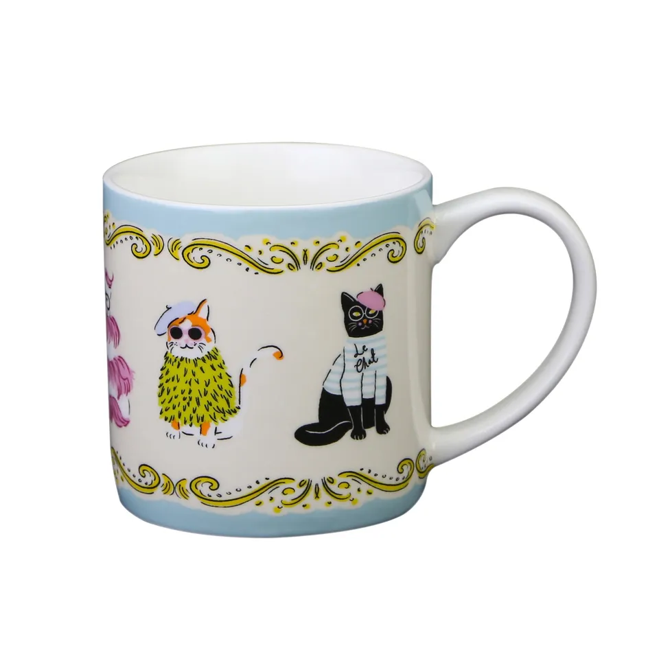 ulster-weavers-cool-cats-tasse-aus-new-bone-china-in-bunt image 1
