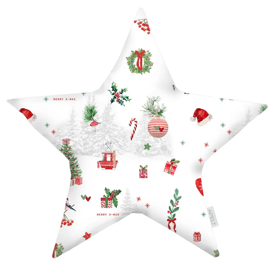 apelt-3710-sternkissen-mit-weihnachtsmotiven-christmas-all-over-inkl-f-llung image 1