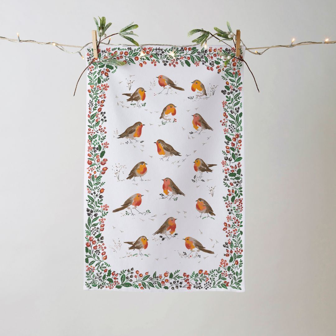 ulster-weavers-robins-berry-border-geschirrtuch-wei-recycled image 2