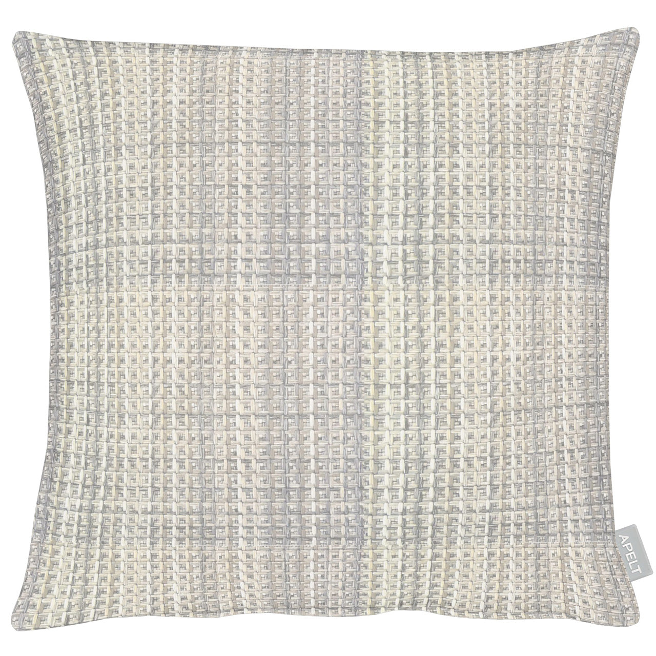 apelt-cona-kissenbezug-jacquard-karo-optik-outdoor image 2