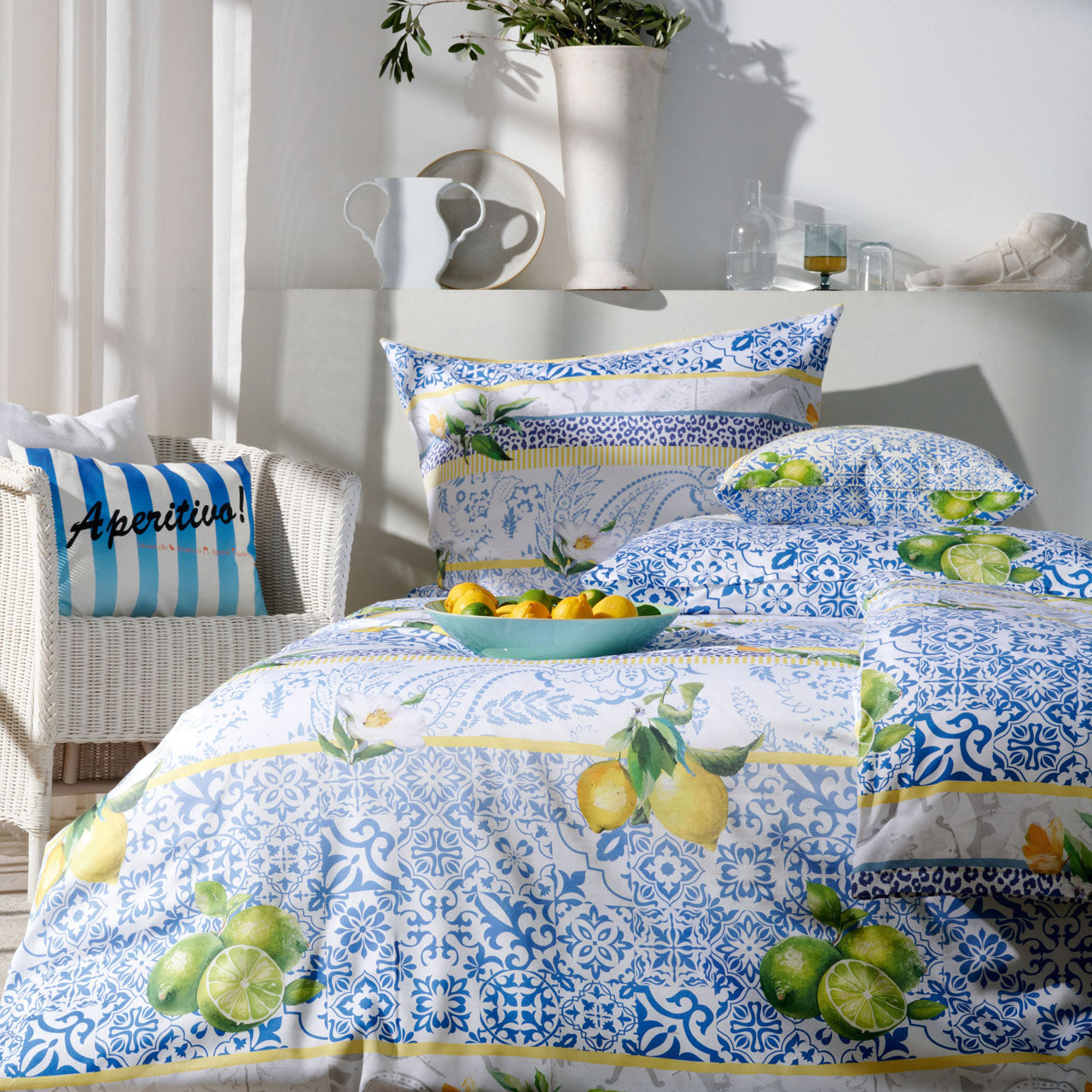 apelt-amalfi-bettw-sche-baumwoll-satin-mit-paisley-und-zitrus-design image 1