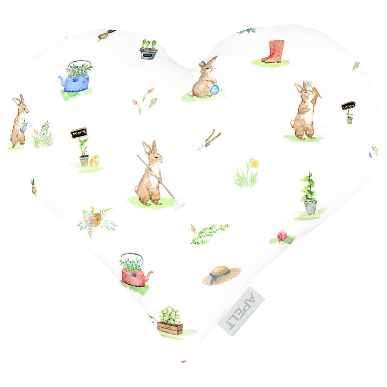 apelt-6812-herzkissen-happy-easter-h-schen-im-garten image 1