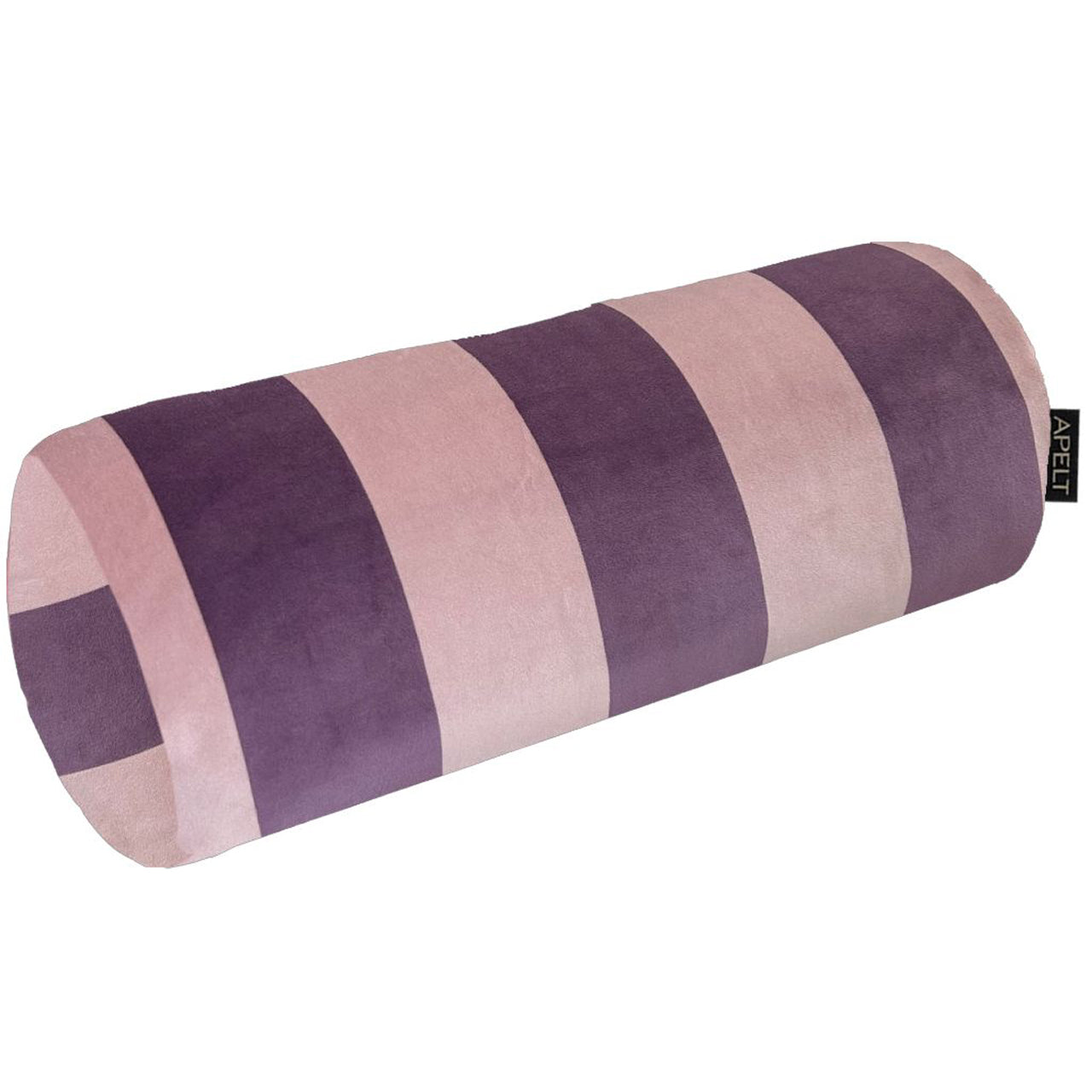 apelt-stripe-nackenrolle-blockstreifen-auf-samt-kissen-mit-f-llung image 5