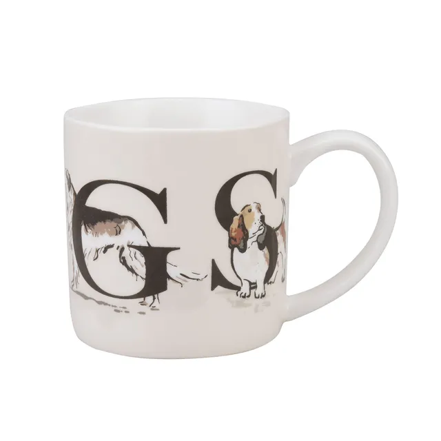 ulster-weavers-country-dogs-bone-china-tasse-in-braun image 1