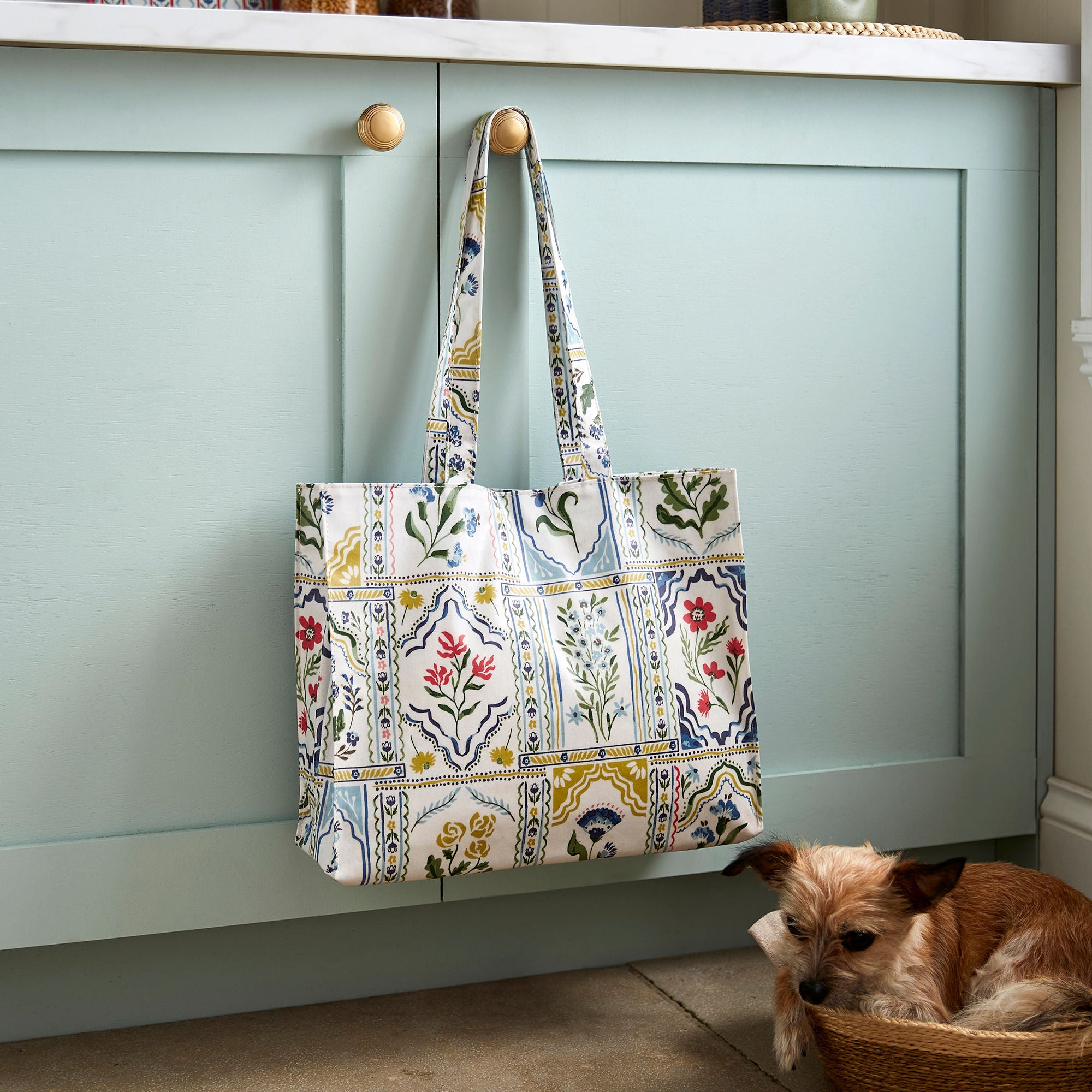 ulster-weavers-boho-floral-shopper-umh-ngetasche-pvc-in-bunt image 2