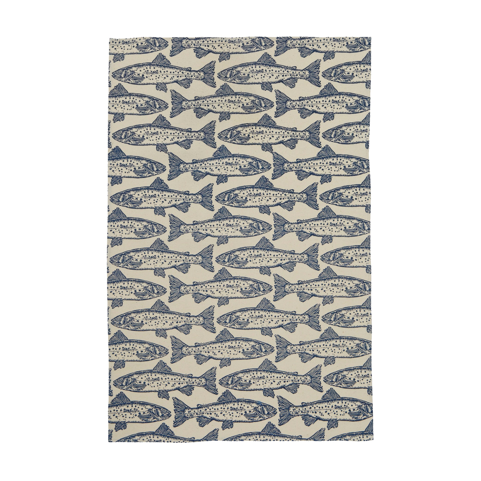 ulster-weavers-salmon-baumwoll-geschirrtuch-blau image 1