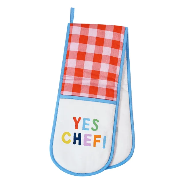 ulster-weavers-yes-chef-doppel-ofenhandschuh-in-multicolour image 1