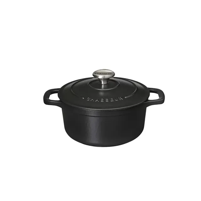 dexam-chasseur-16-cm-runder-schmortopf-aus-gusseisen-1-3-liter image 1