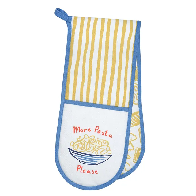 ulster-weavers-pasta-lovers-club-doppel-ofenhandschuh-gelb image 1