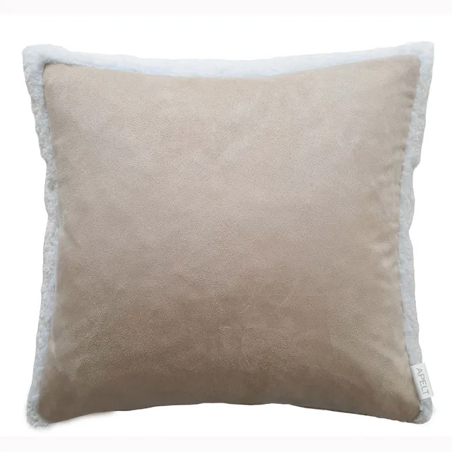 apelt-montana-kissen-aus-velours-mit-fake-fur-teddyfell image 1