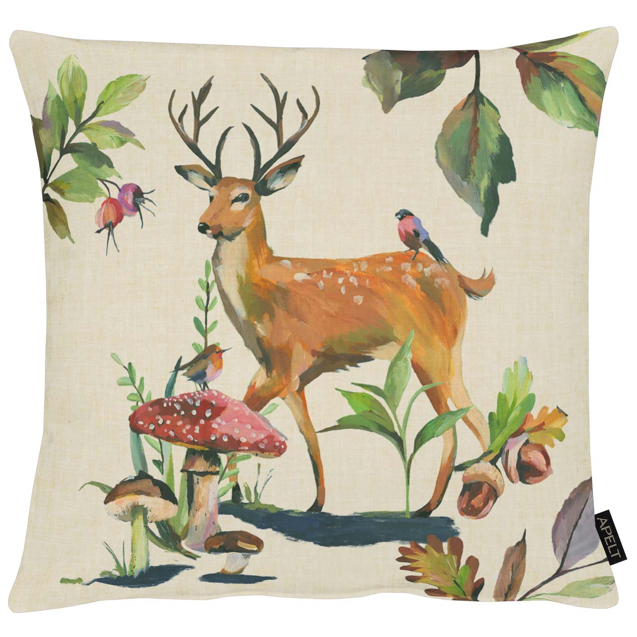 apelt-5884-herbstmotiv-kissen-reh-und-pilze-mit-f-llung image 3