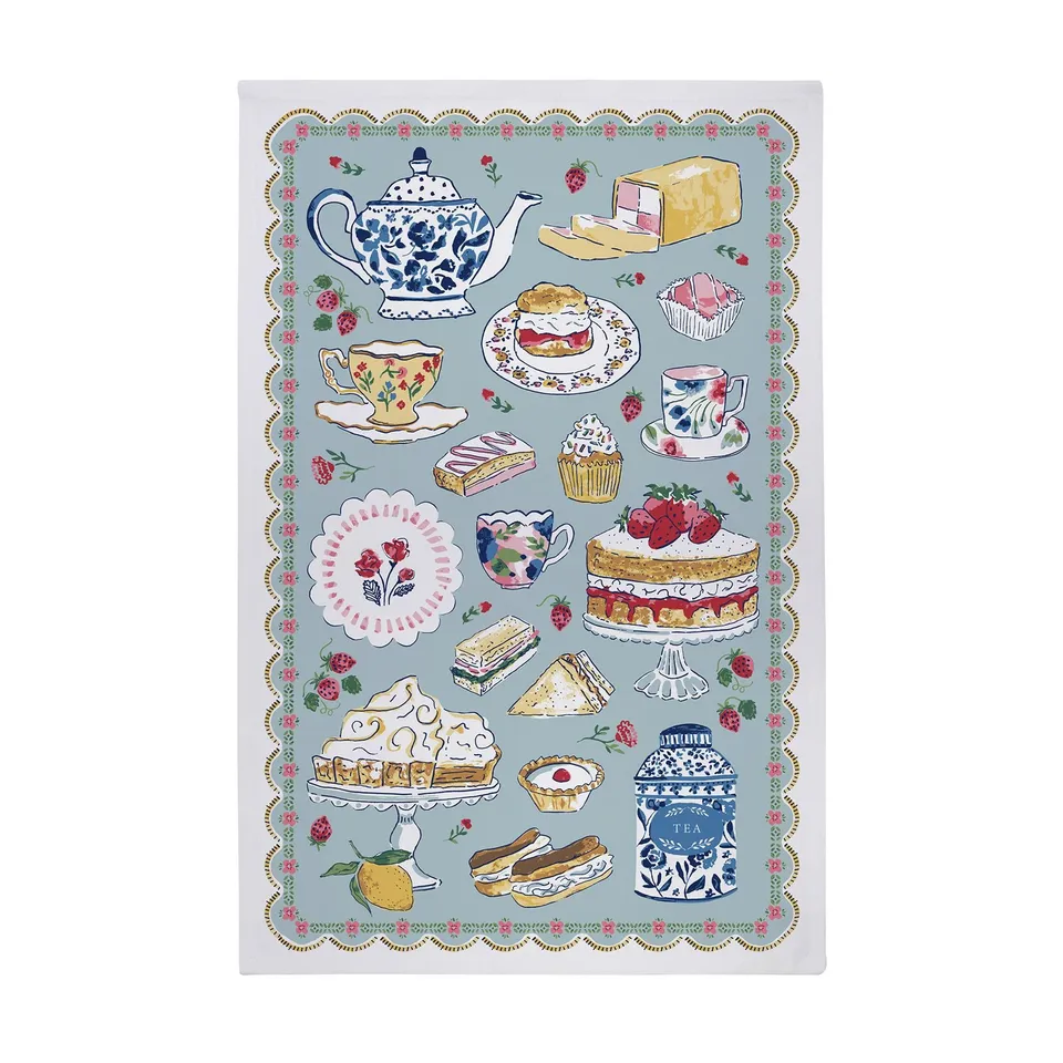 ulster-weavers-afternoon-tea-baumwoll-geschirrtuch-mehrfarbig image 1