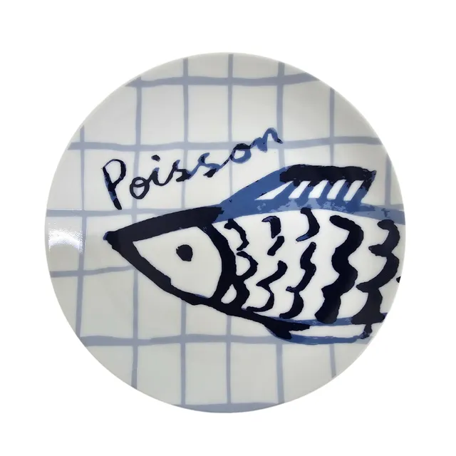 ulster-weavers-catch-of-the-day-porzellan-dessertteller-mehrfarbig image 1