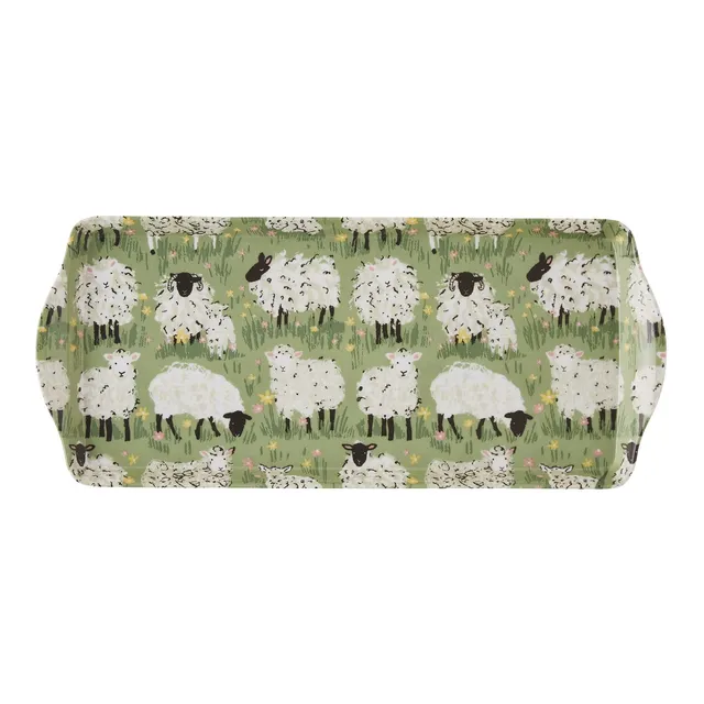 ulster-weavers-woolly-sheep-serviertablett-klein-gr-n image 1