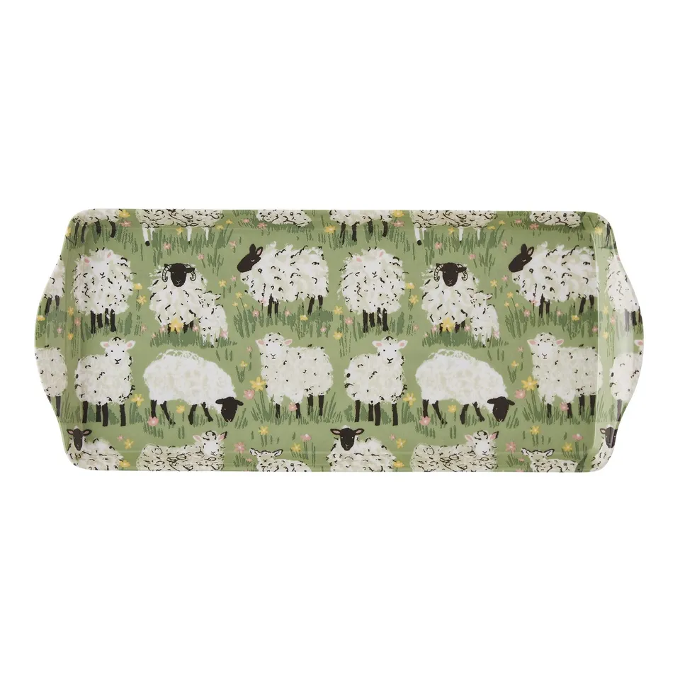ulster-weavers-woolly-sheep-serviertablett-klein-gr-n image 1