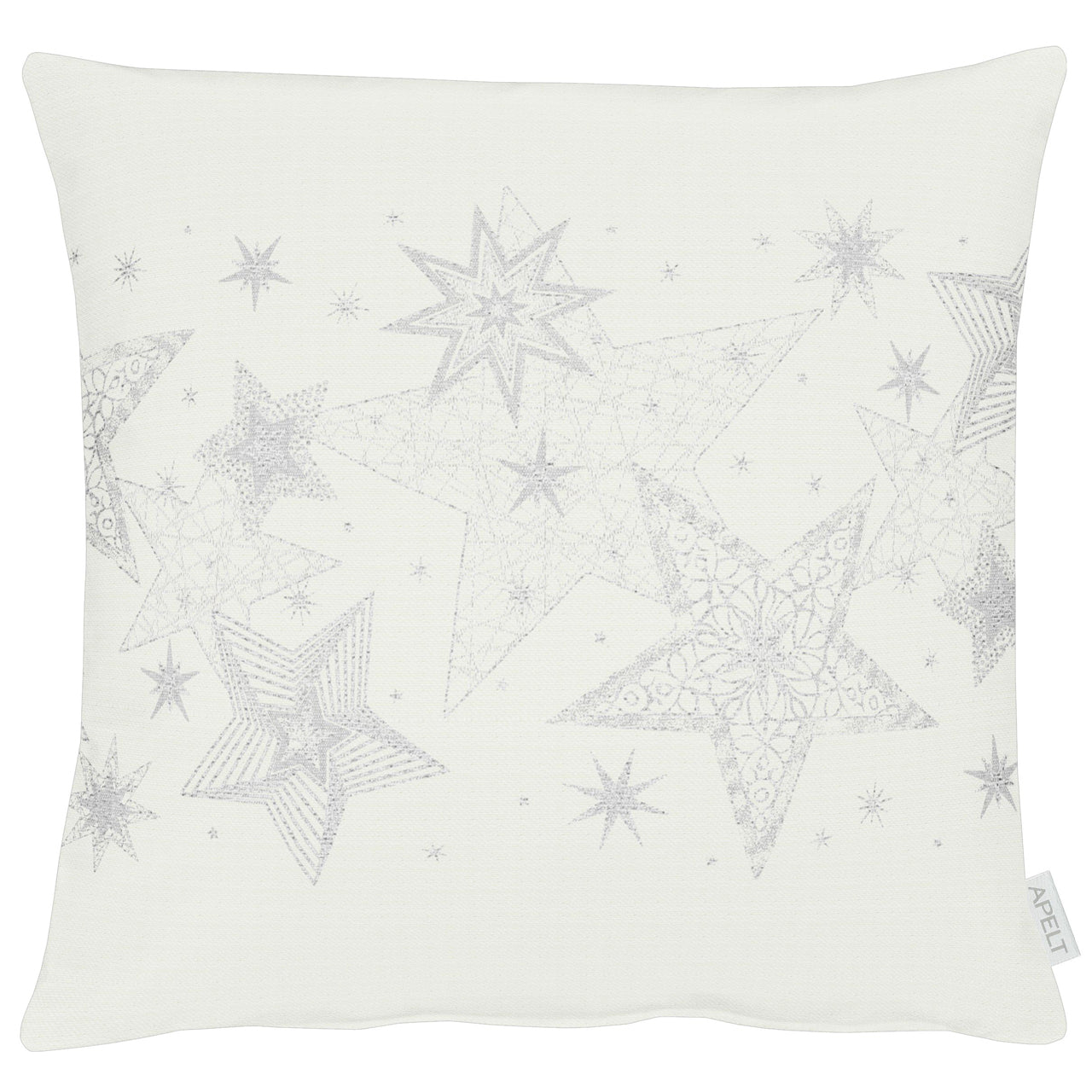 apelt-6303-kissenh-lle-lurex-jacquard-sternendesign image 4