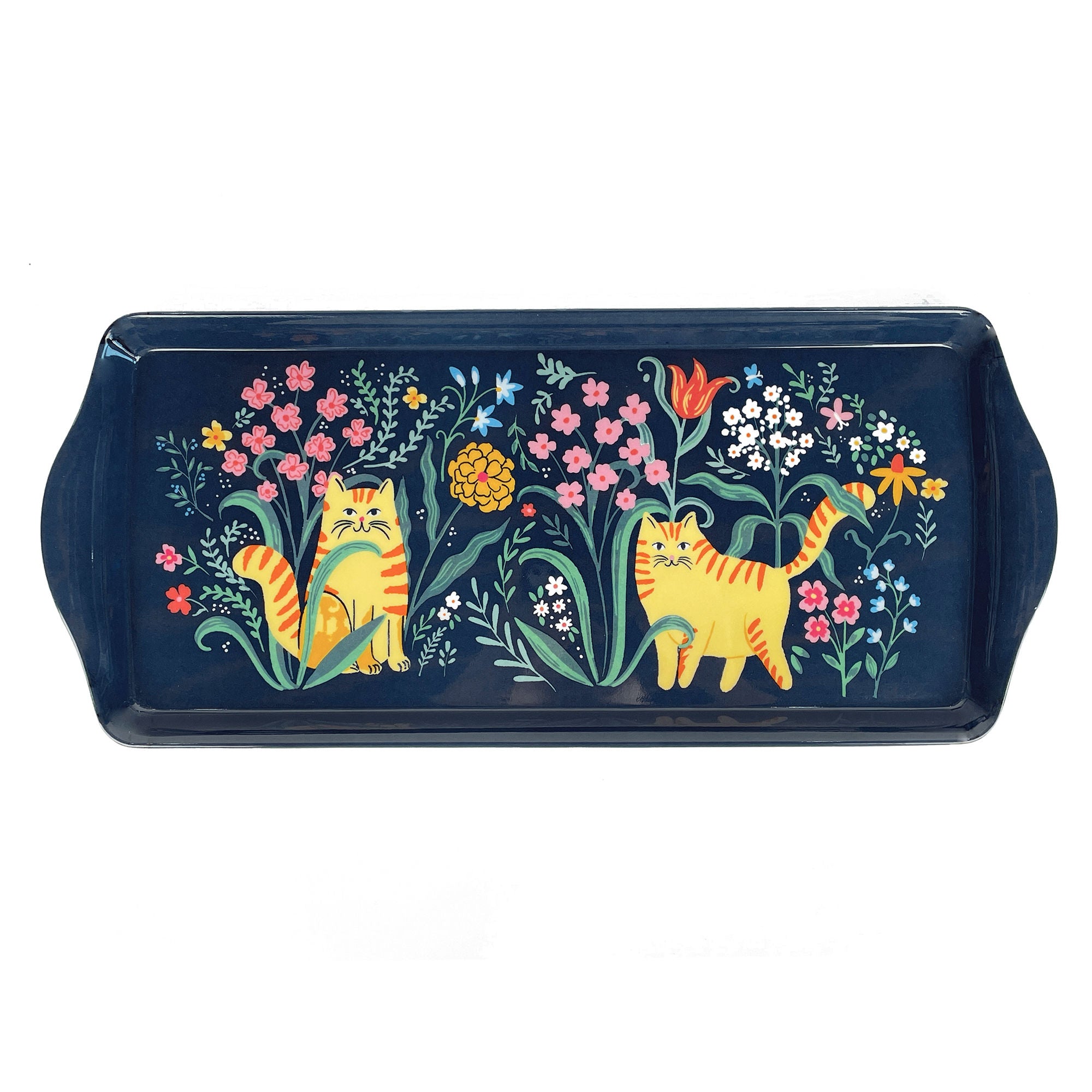 ulster-weavers-marmalade-meadow-serviertablett-klein-navy image 1