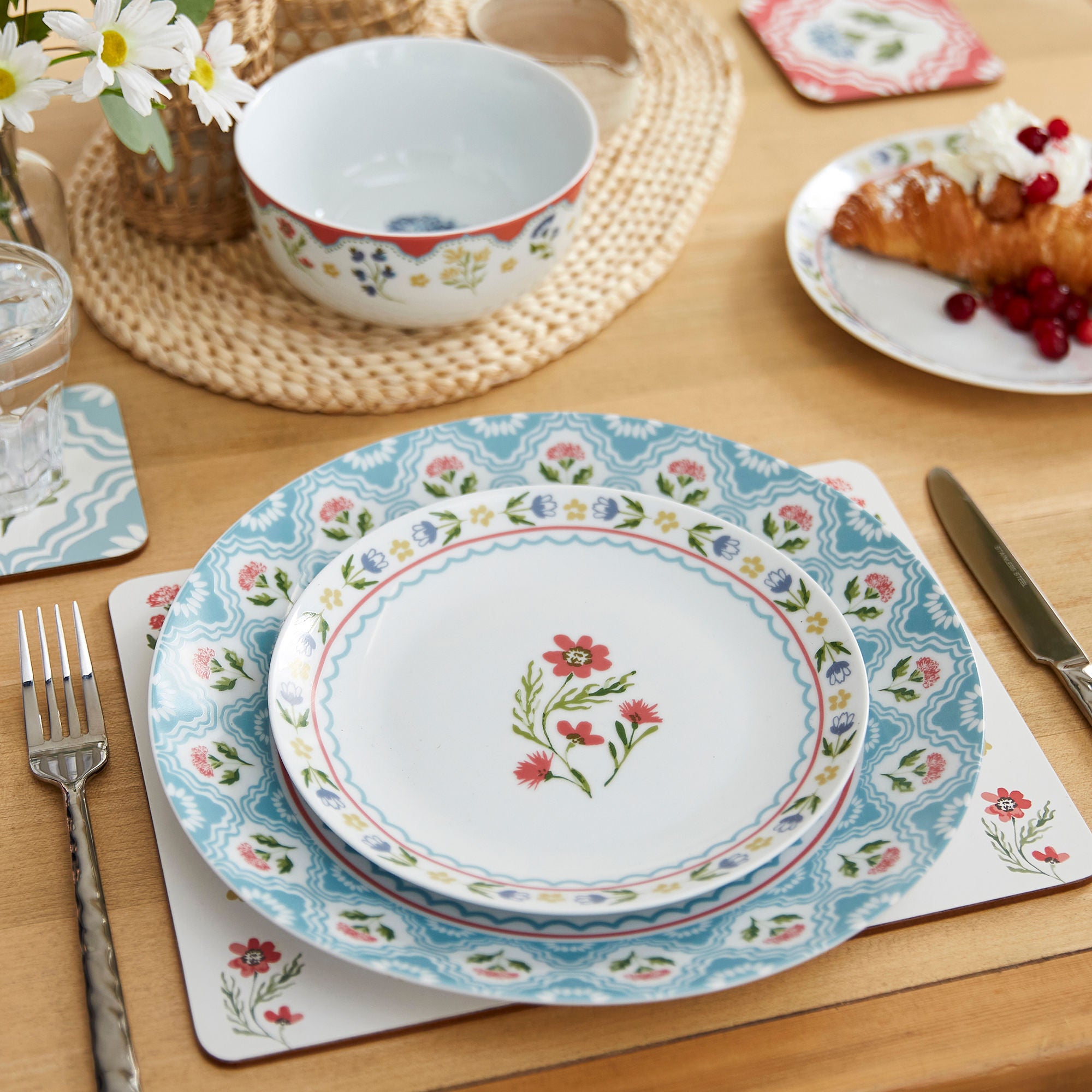 ulster-weavers-boho-floral-porzellan-speiseteller-mehrfarbig image 3