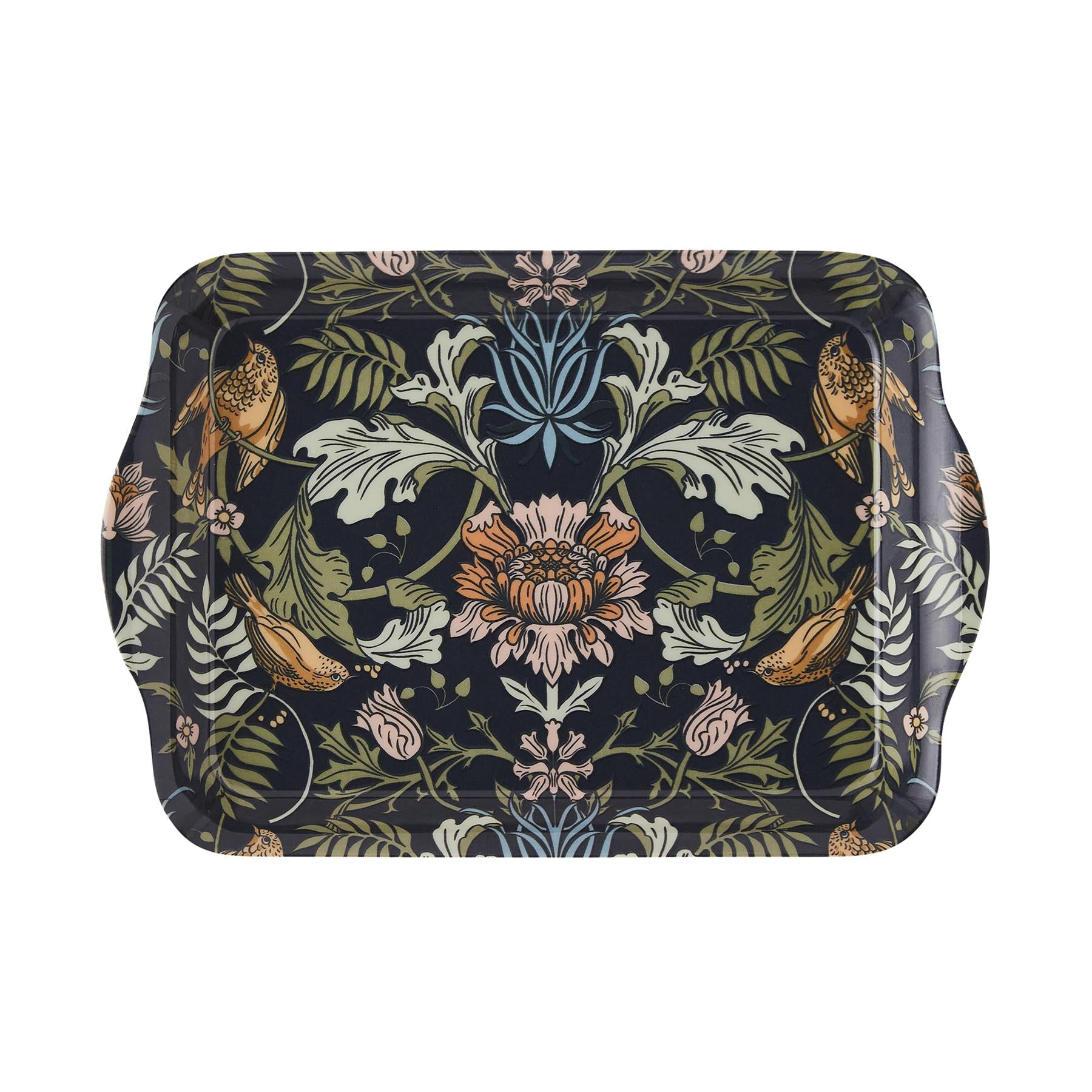 ulster-weavers-finch-flower-tablett-klein-in-navy image 1