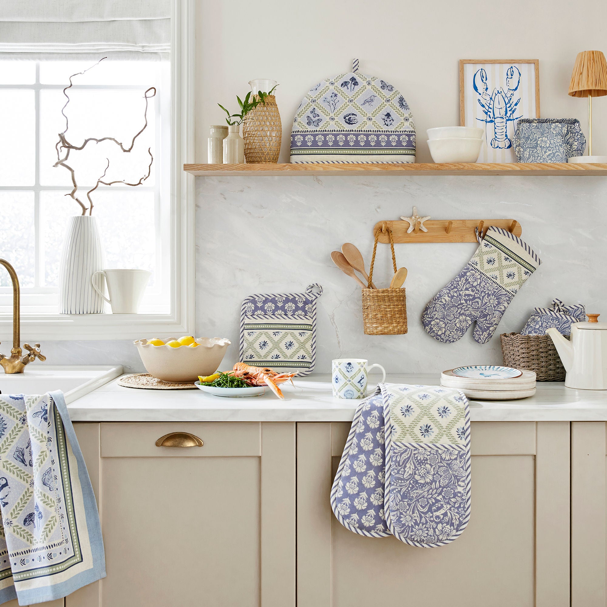 ulster-weavers-coastal-treasures-platzset-4er-pack-in-blau image 4