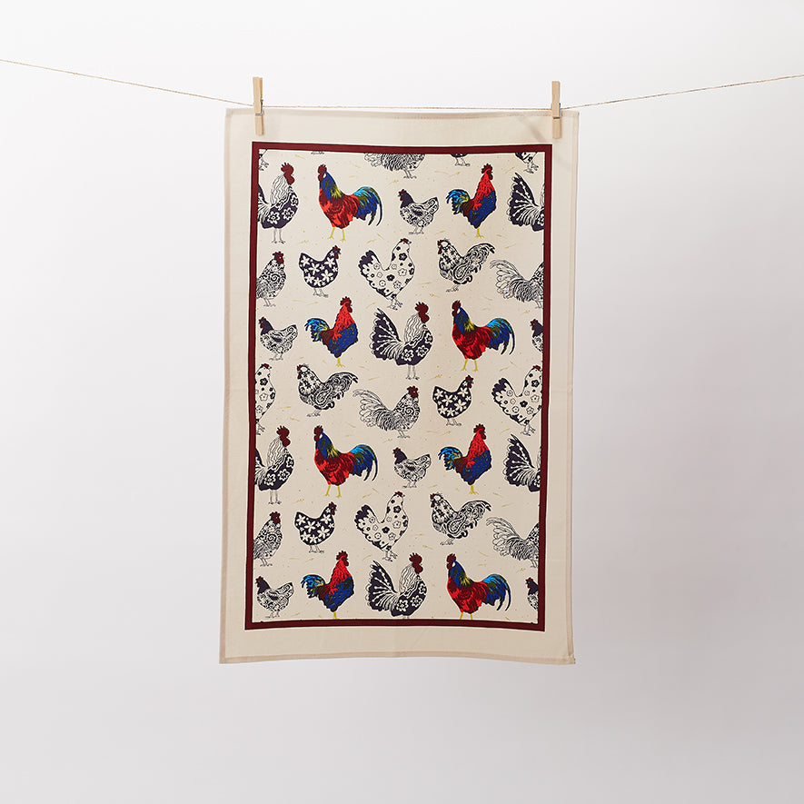 ulster-weavers-rooster-geschirrtuch-baumwolle-creme image 3
