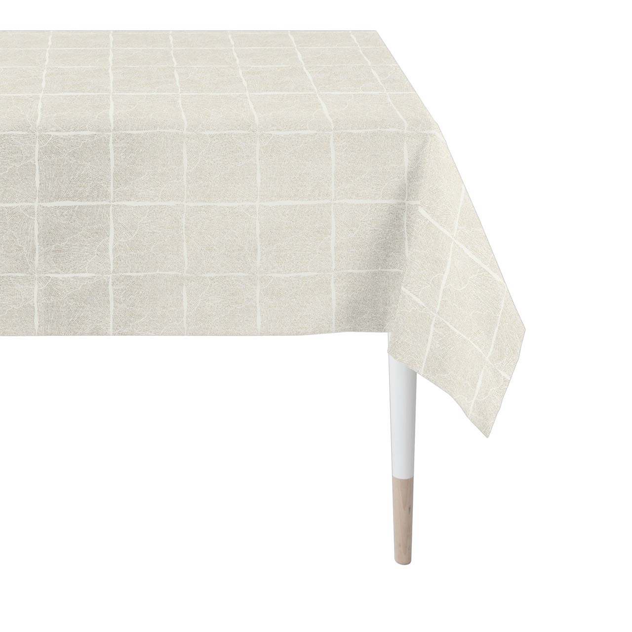 apelt-6300-tischdecke-lurex-jacquard-ginkgo-christmas-glam image 2