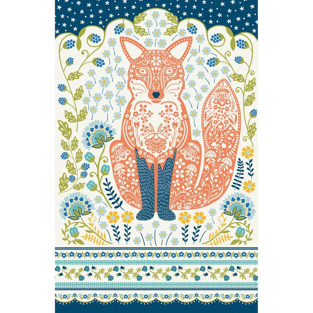 ulster-weavers-woodland-fox-geschirrtuch-baumwolle-in-gr-n image 1