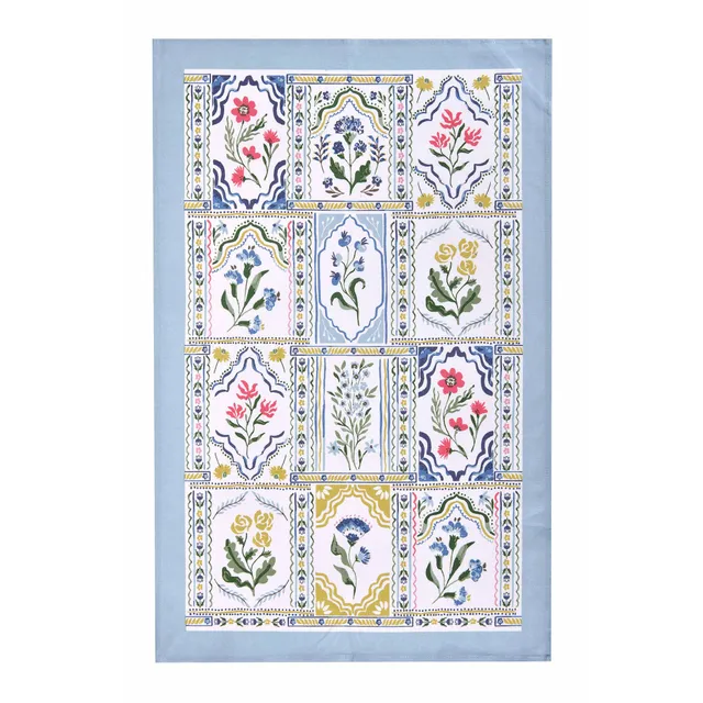 ulster-weavers-boho-floral-baumwoll-geschirrtuch-mehrfarbig image 1