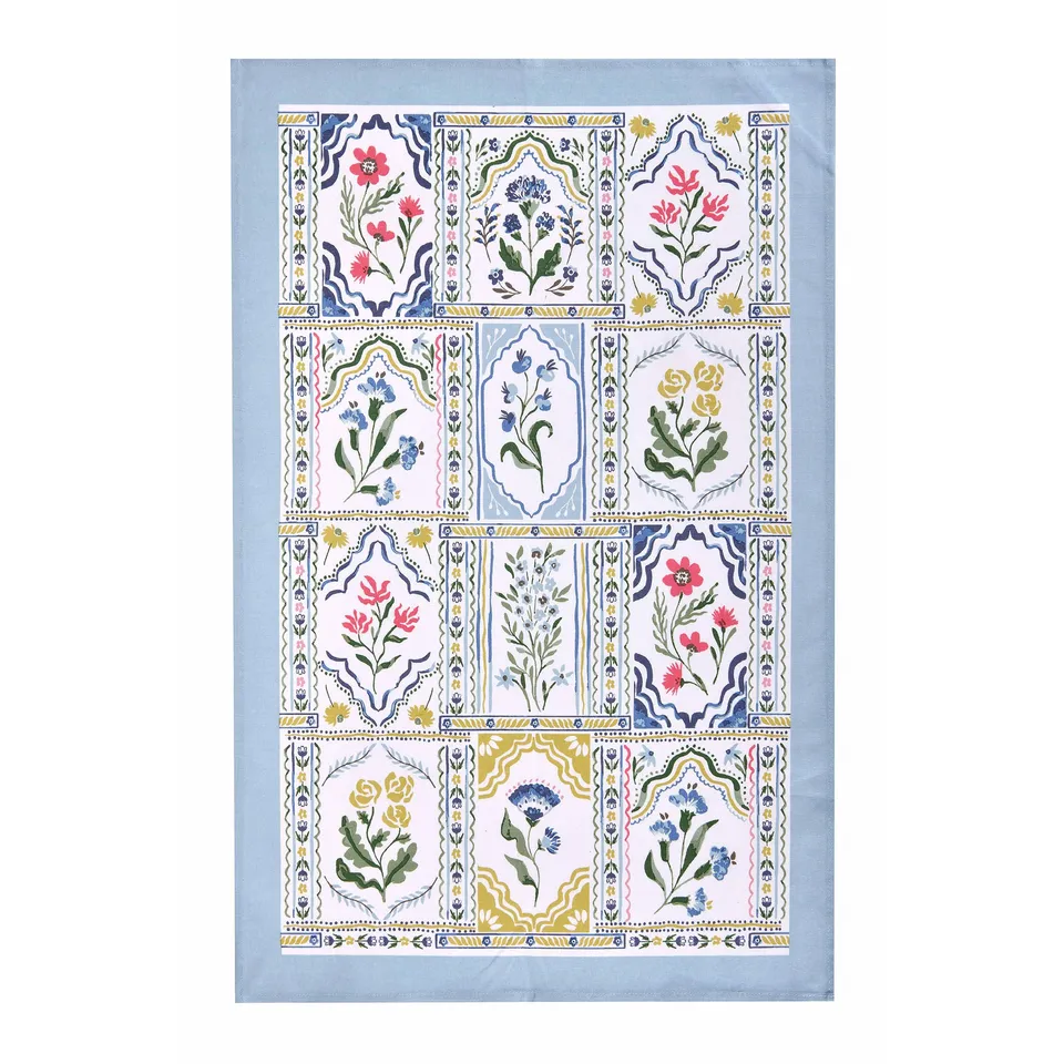 ulster-weavers-boho-floral-baumwoll-geschirrtuch-mehrfarbig image 1