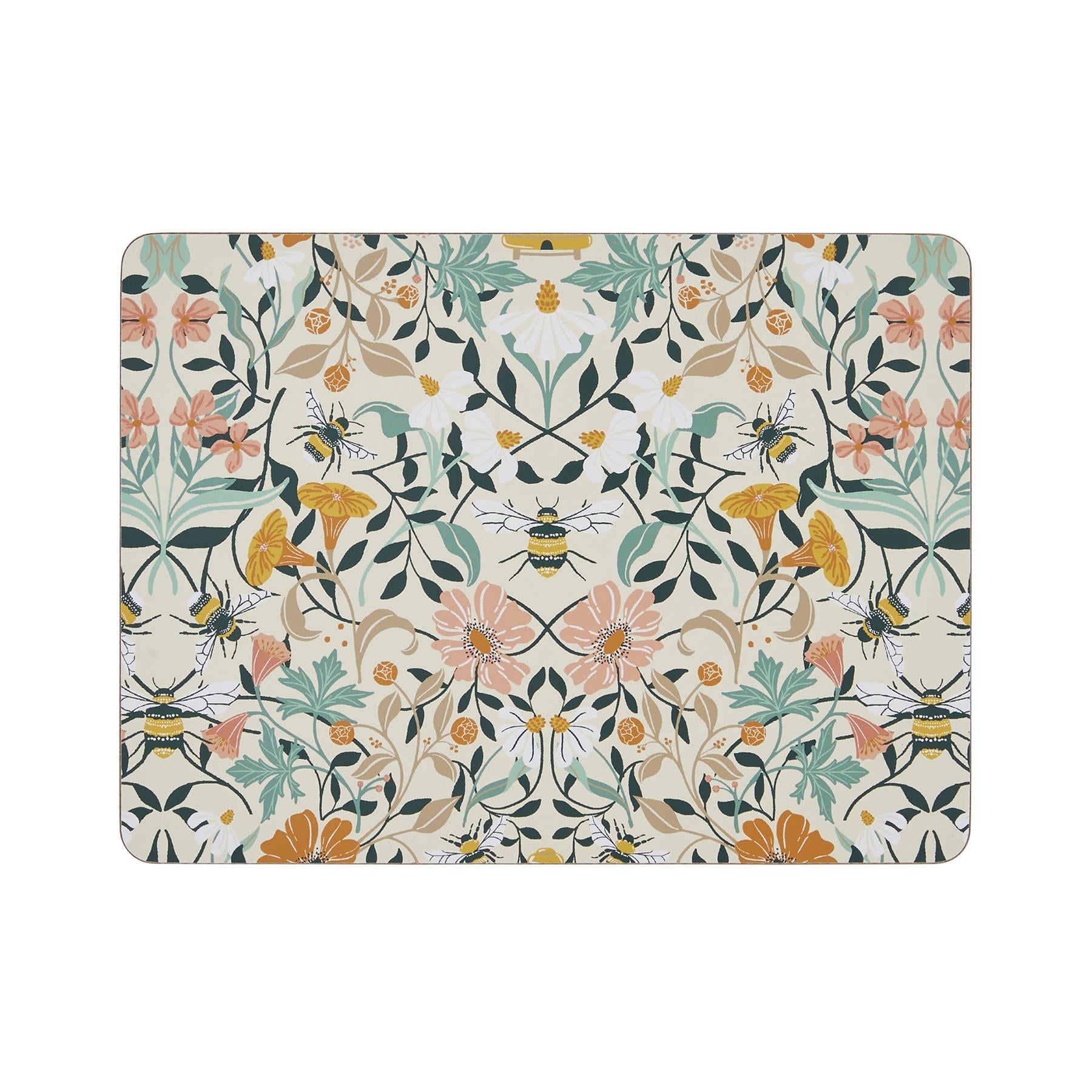 ulster-weavers-bee-bloom-platzsets-4er-set-in-gelb image 1
