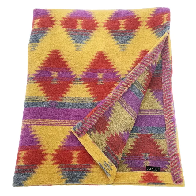 apelt-sierra-plaid-ethnolook-wolle-merino-jacquard image 1
