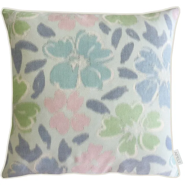 apelt-chloe-kissenbezug-jacquard-mit-bl-ten-und-biese image 1